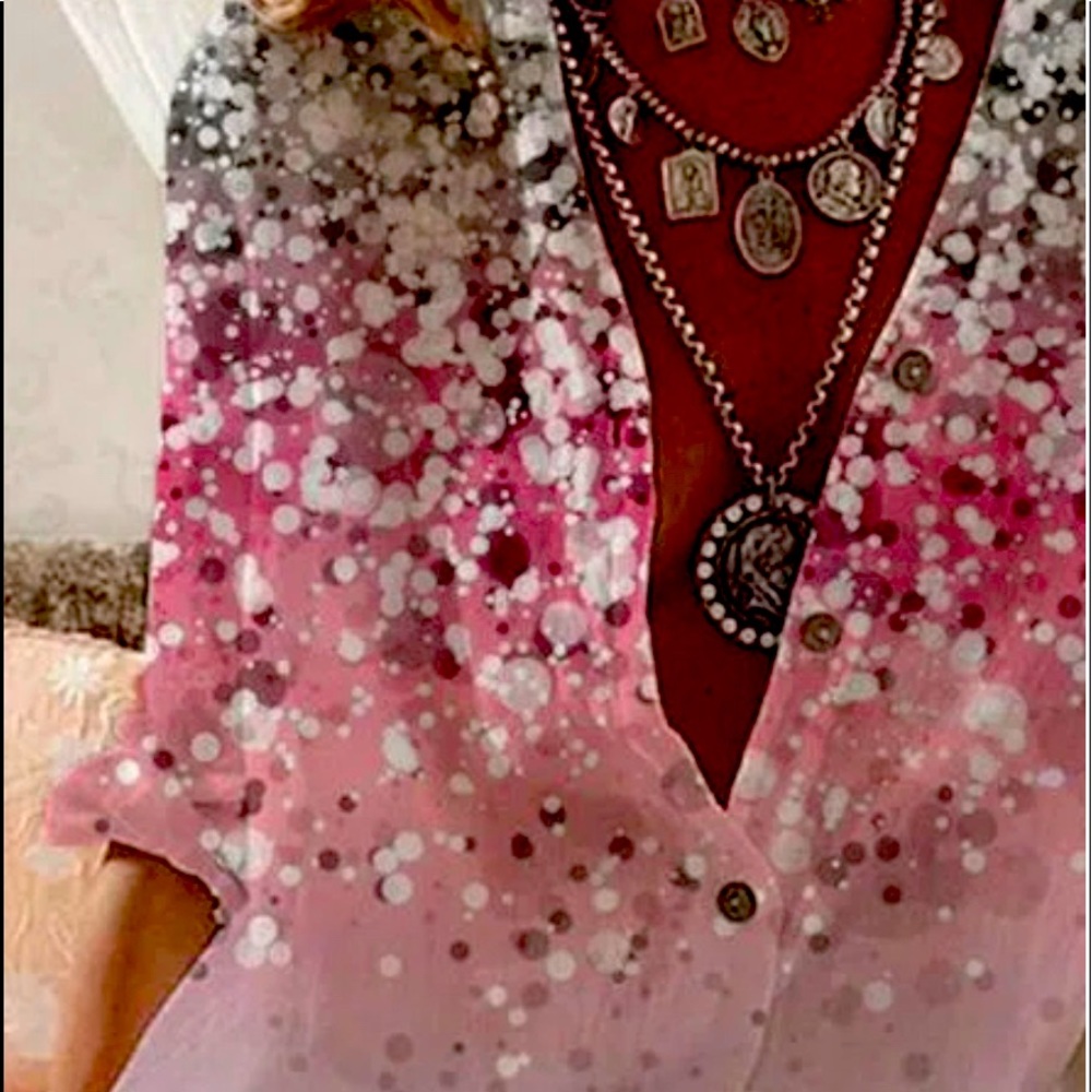 STUNNING Woman’s Floral Top XXL